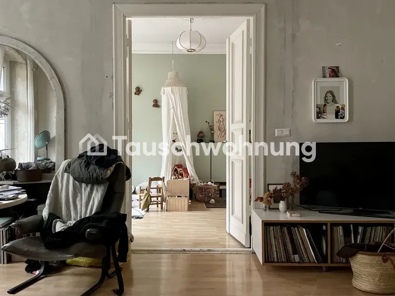 Tauschwohnung: 66qm AB, 2 Balkone, Wanne, Stuck gg 3+ familienfreundlich — photo 1